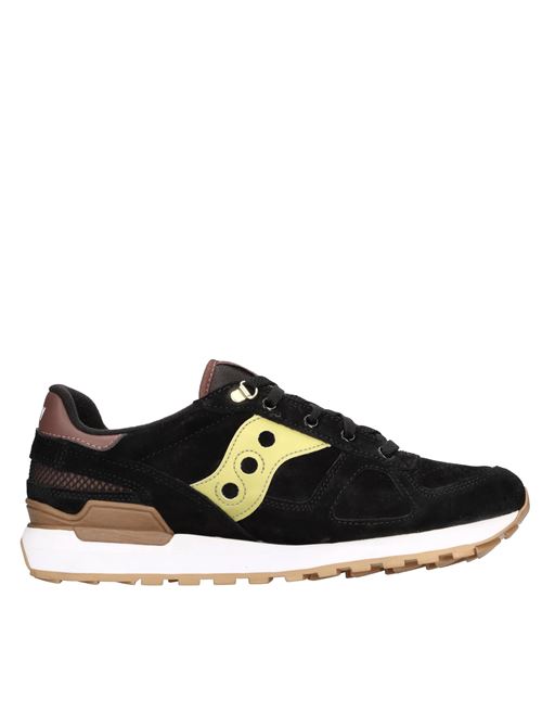 Suede and faux leather trainers SAUCONY | SHADOW ORIGINAL UNERO-ORO.MARRONE